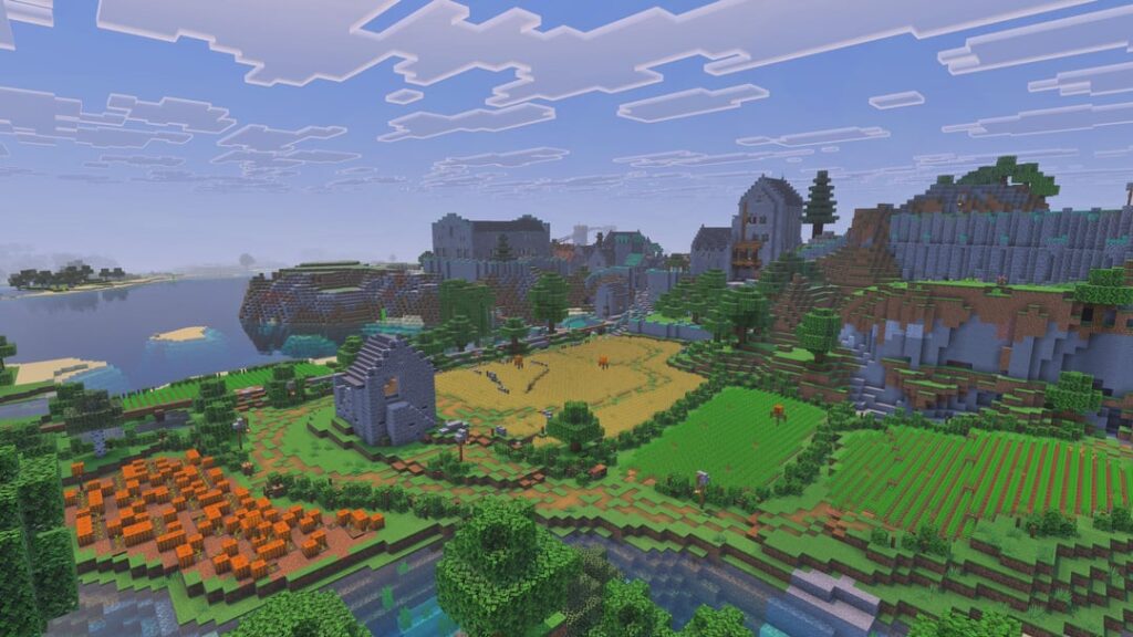 私の町の小さな農地が完成しました