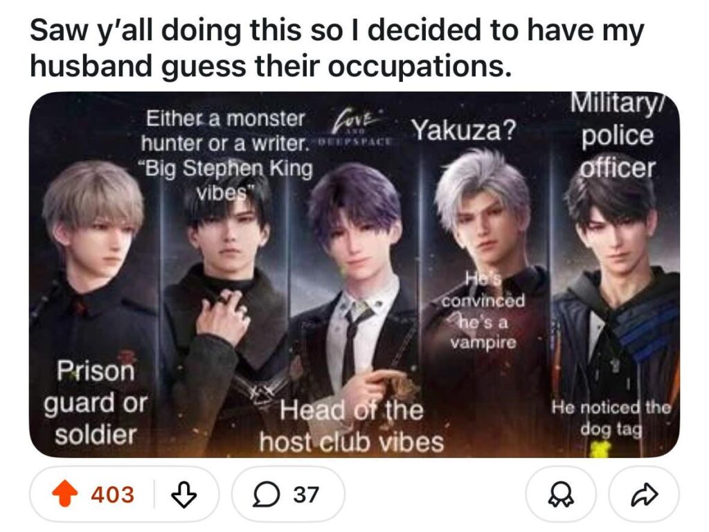 夫は自分が正しかったことを示すために私に再投稿してほしいと言いました