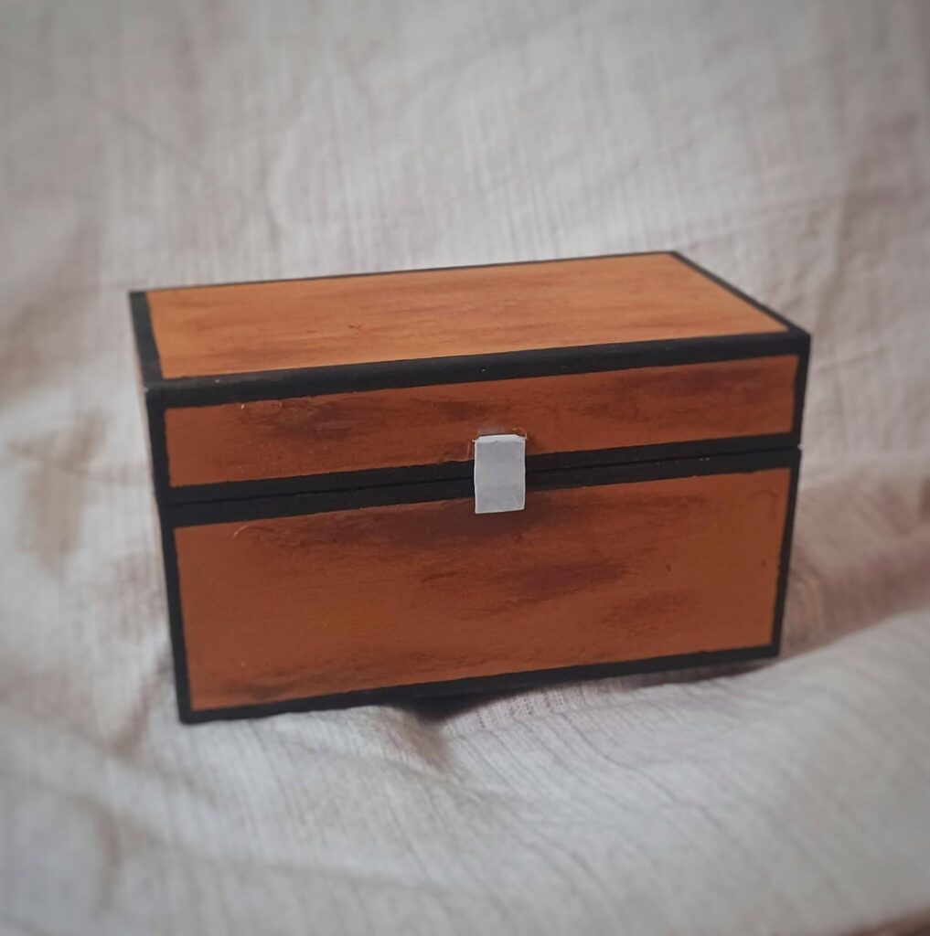 クリスマスに父に作ったチェスト