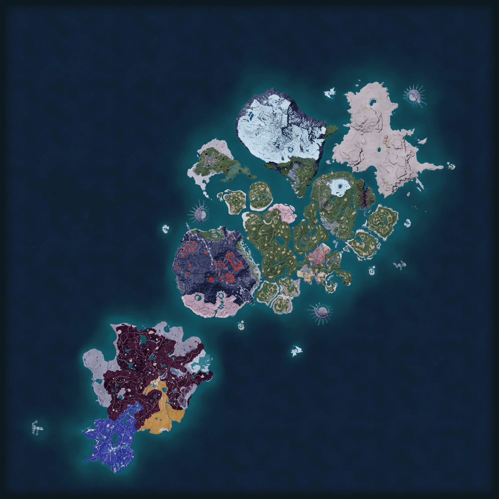 パルパゴス島の大きさはどれくらいですか?