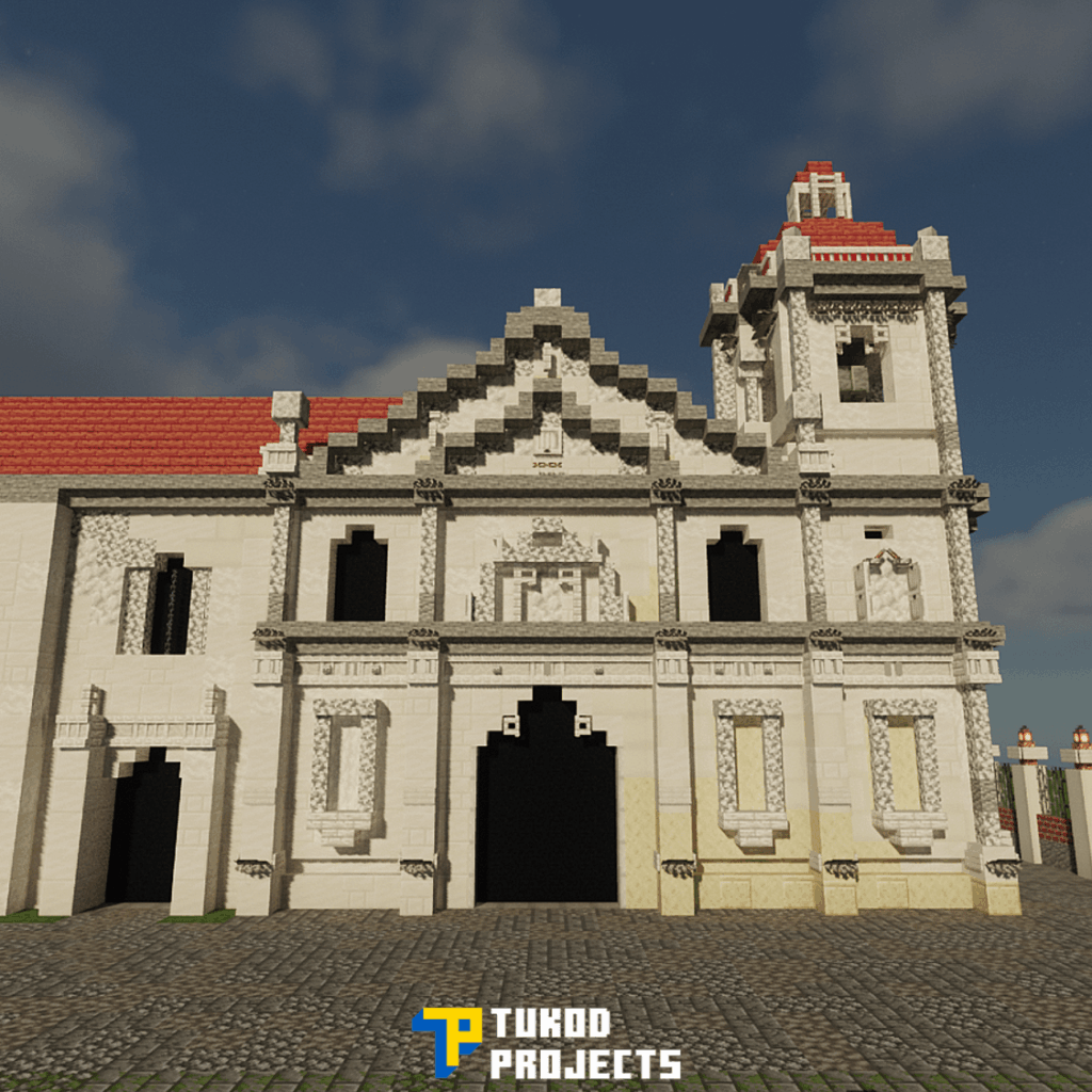 サントニーニョ聖堂のファサード