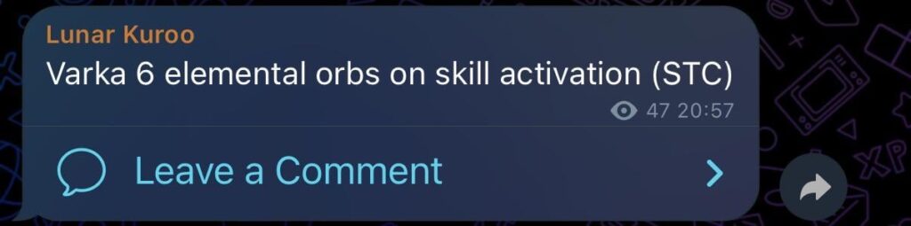 ヴァルカ粒子の生成 (黒尾経由)