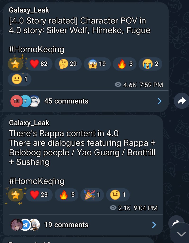 4.0 でのキャラクターの出現 (homokeqing 経由)