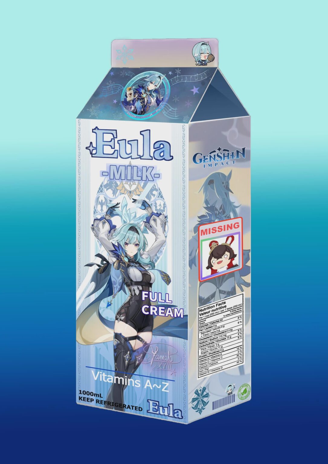 このEulaのミルクボックスをデザインしました