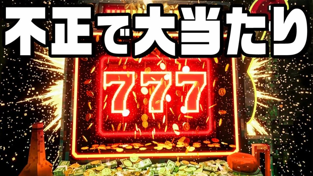 不正なスロットで確率を調整して大当たりを出しました 不正なスロットで確率を調整して大当たりを出しました