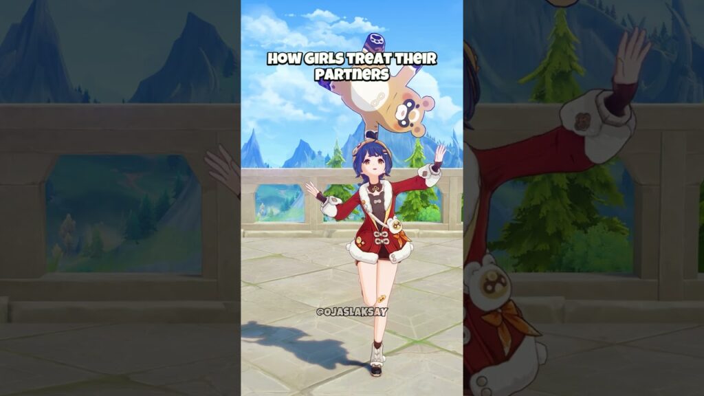 How Girls Treat their Partners #genshinimpact #genshin #shorts