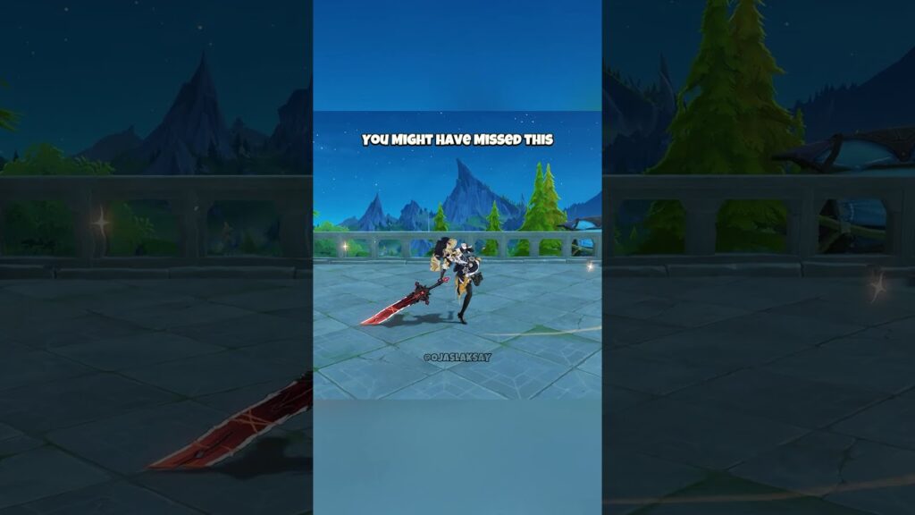 Navia have Unique charge attack #genshinimpact #genshin #shorts