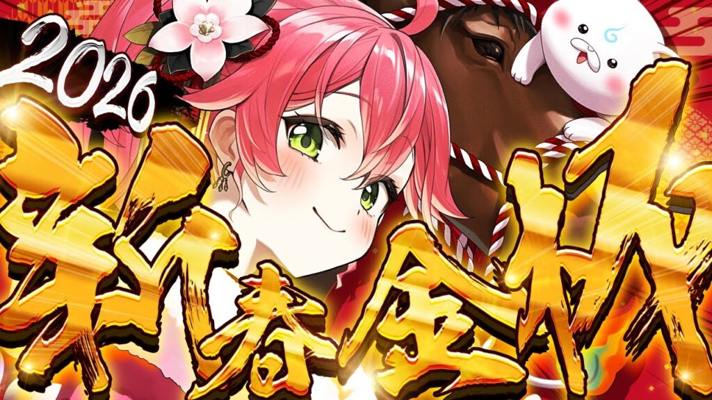 【競馬】中山金杯・京都金杯 2026‼競馬初めで的中狙うにぇええええええええ！！！【ホロライブ/さくらみこ】