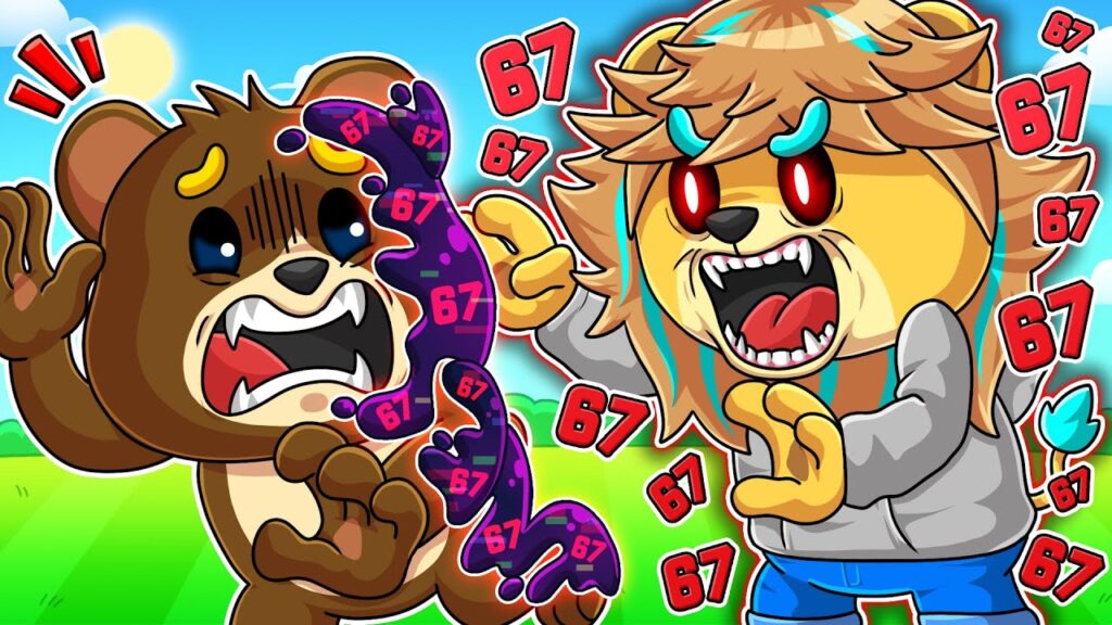 『６７』に身体を乗っ取られてしまった結果😱【 ロブロックス Roblox 】