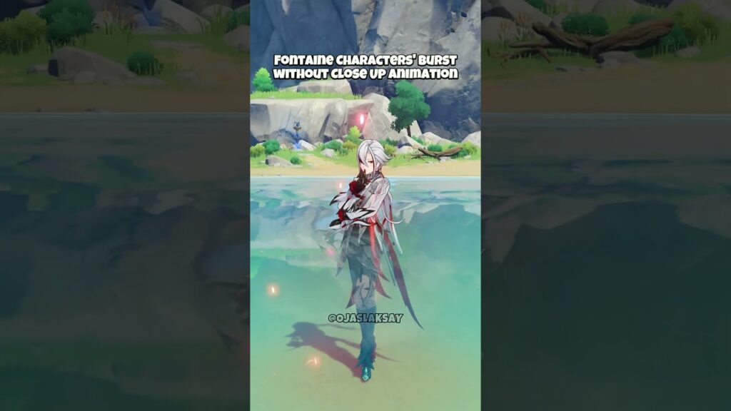Fontaine Characters Burst animation #genshinimpact #genshin