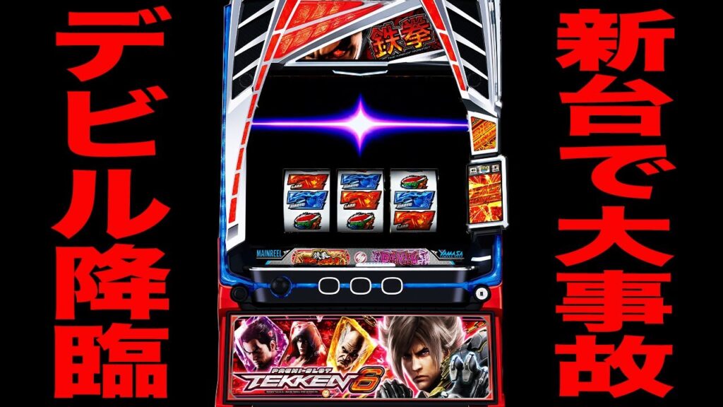 新台【鉄拳６】上位ATデビルラッシュで大事故！！[パチンコ・パチスロ]