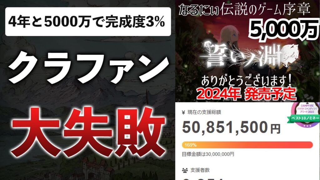 60万人YouTuberのゲーム制作が崩壊…悪質な開発実態で"詐欺疑惑"が出た理由【誓いの淵】