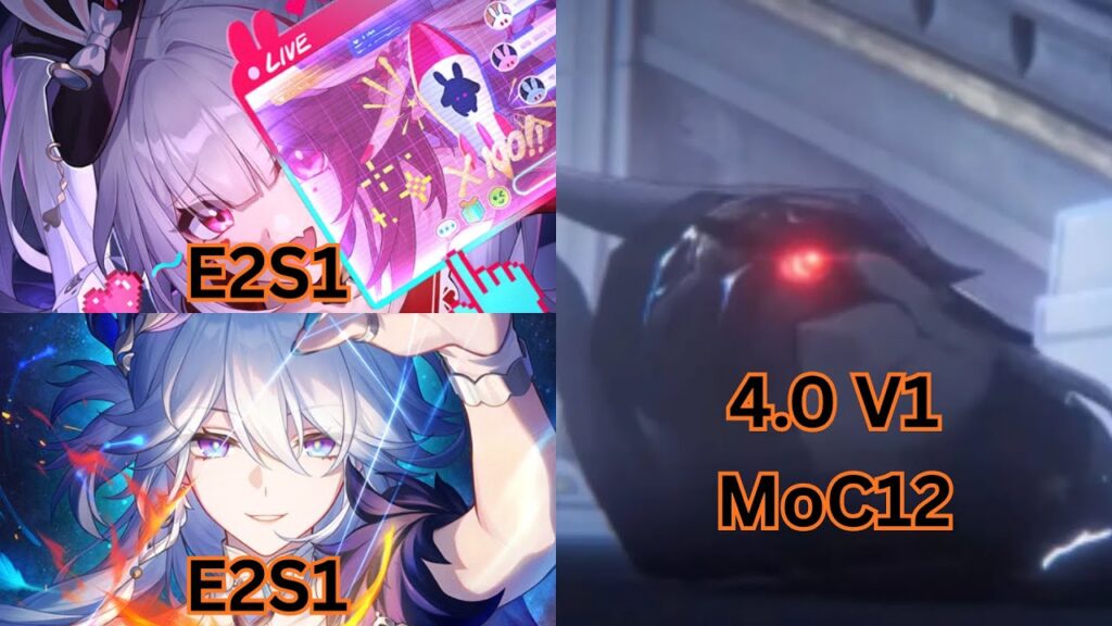 【崩壊スターレイル】4.0 V1 火花,爻光 2凸餅 Sparxie,Yao Guang E2S1   Honkai Star Rail