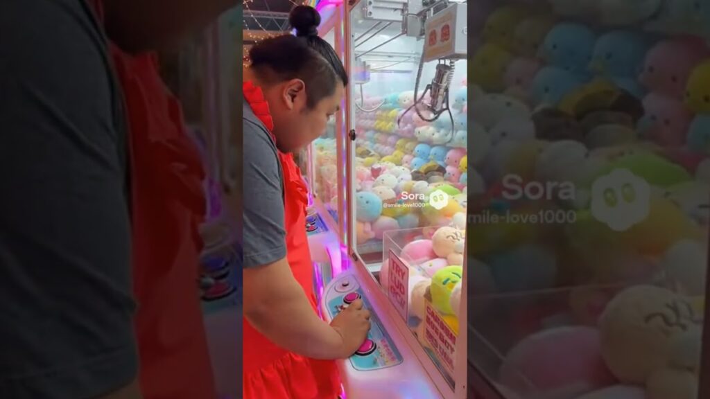 こんなクレーンゲームあるかな？😳 #クレーンゲーム攻略 #ゲームセンター #クレーンゲーム景品 #クレーンゲーム #ゲーセン #ufoキャッチャー #ミニクレーンゲーム #ai