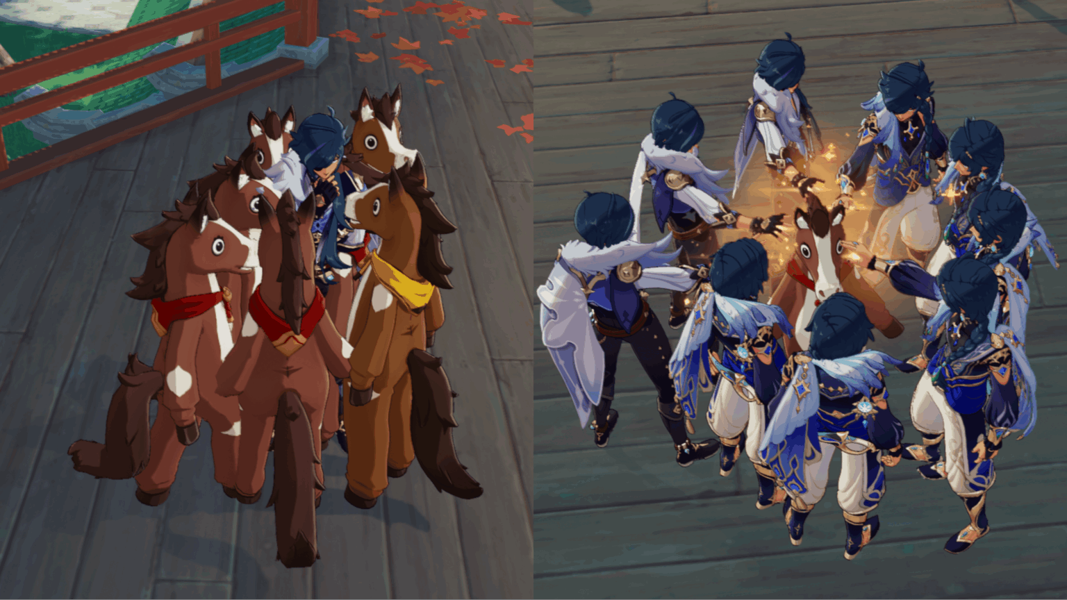 もしかしたら本当の馬は私たちが途中で作ったカエヤだったのかもしれない