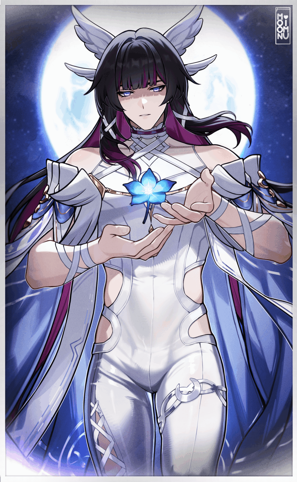 オダマキの雄 (@moonimu_art さん)