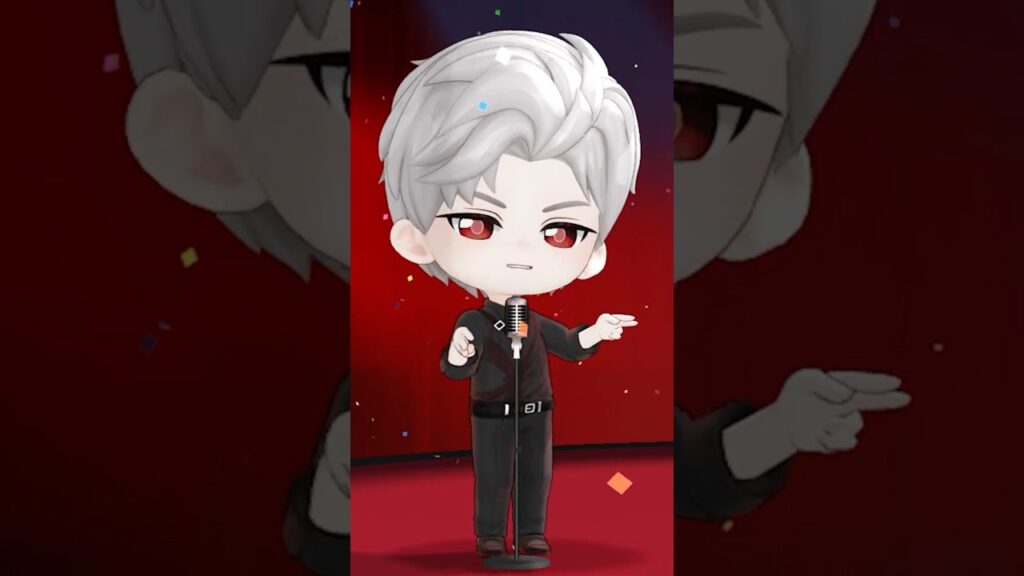 【恋と深空】深空男子5人に「好きすぎて滅！」のダンスを踊ってもらったよ！(シンver)【深空男子 ちびキャラMMD】 #恋と深空 #恋と深空二次創作 #シン #Sylus #Shorts