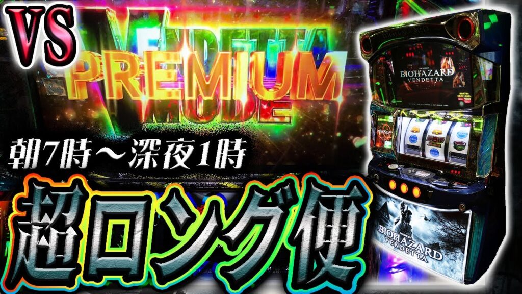 【神回】18時間打てる店でヴェンデッタ超熱戦