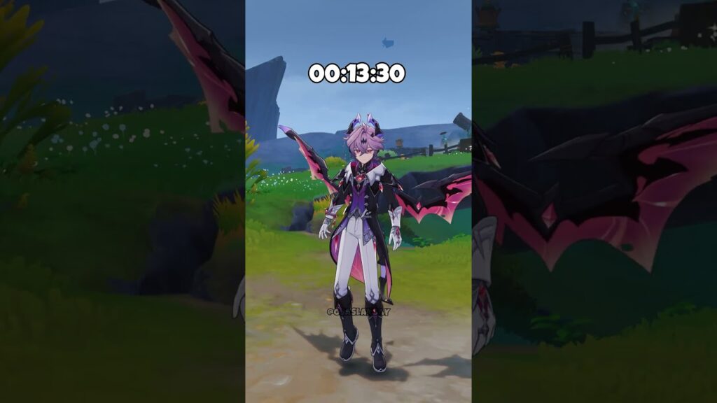 Which nodkrai characters have longest idle animation? #genshinimpact #genshin