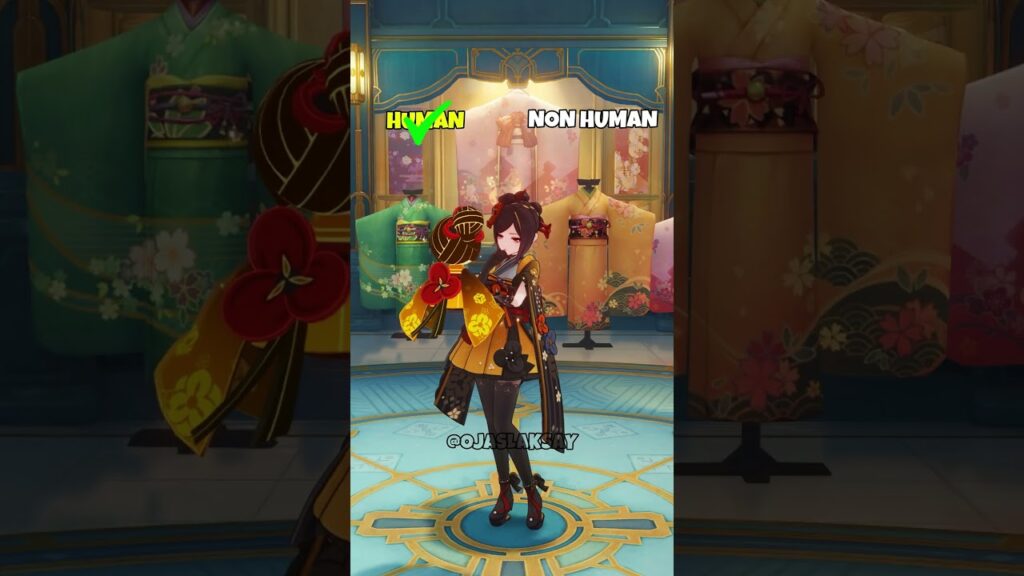 Who’s Human or Not With inazuma #genshinimpact #genshin Who's Human or Not With inazuma #genshinimpact #genshin