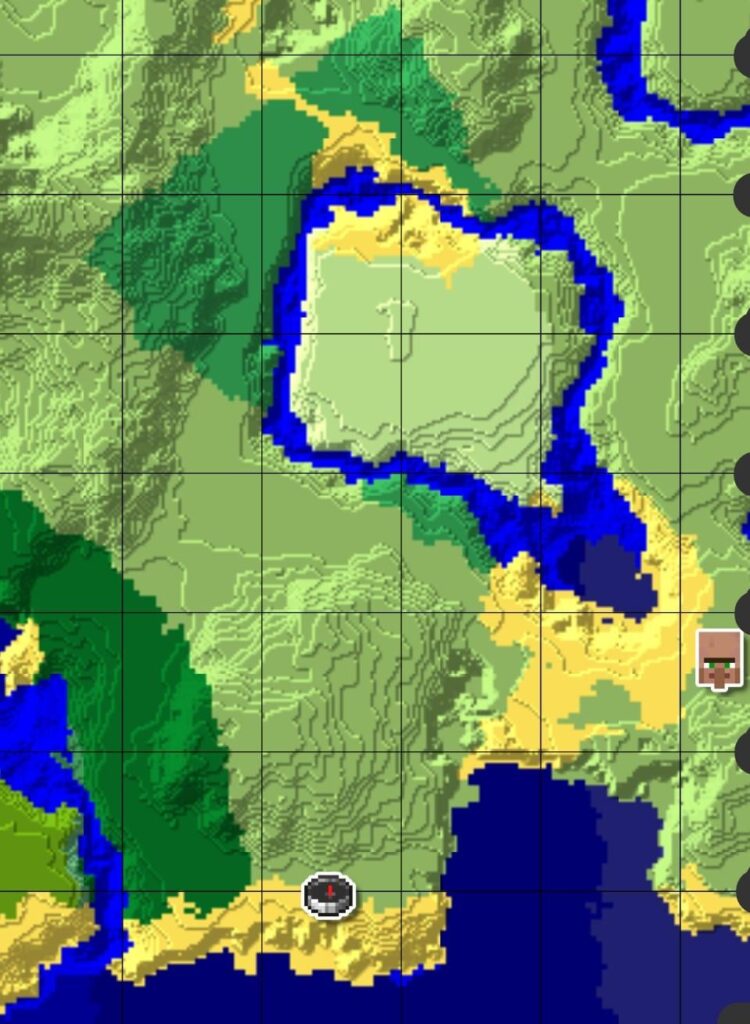 川に囲まれた広大な平原を持つ種子 (911)