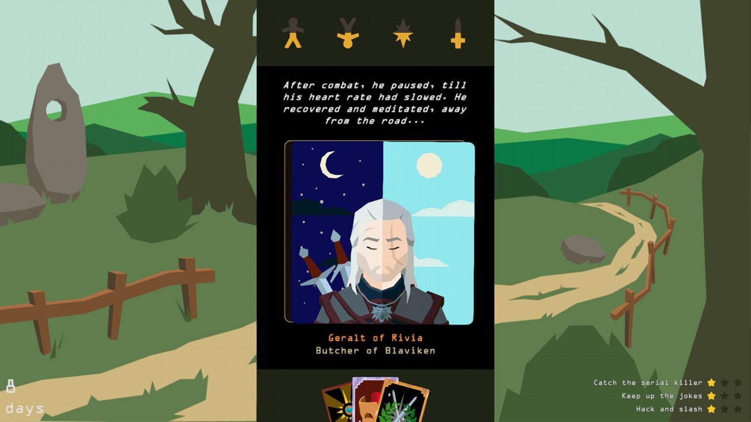 「ウィッチャー」2択選び物語づくりゲーム『Reigns: The Witcher』発表。ゲラルトの冒険から“ティンダー風”決断しまくり分岐物語 - AUTOMATON
