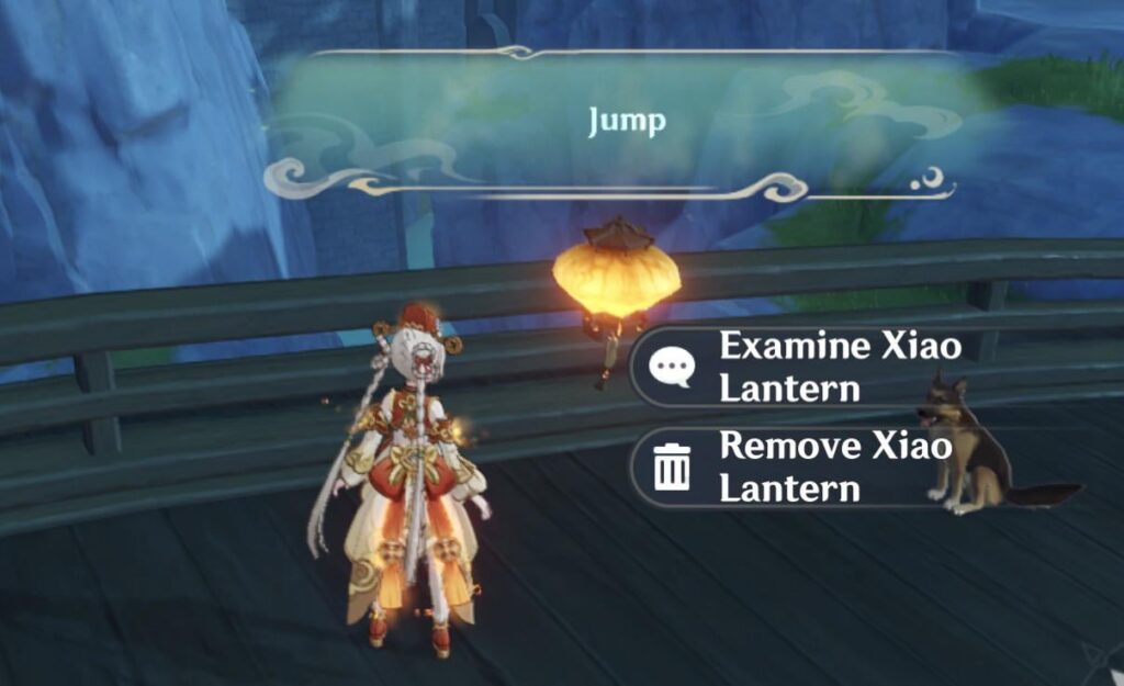 このランタンを送ってくれたのは誰ですか。