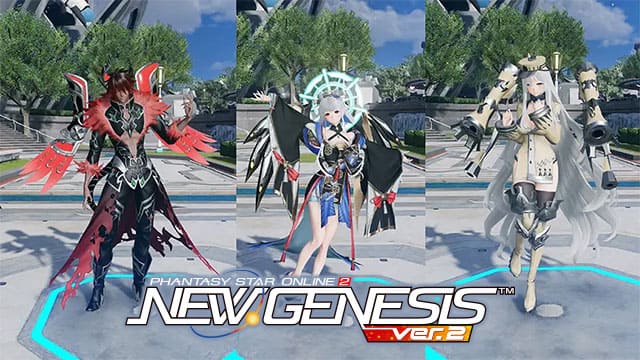 『PSO2 ニュージェネシス ver.2』 新たなACスクラッチ「PSO2es ウェポノイドスタイル」が登場！｜セガ SEGA