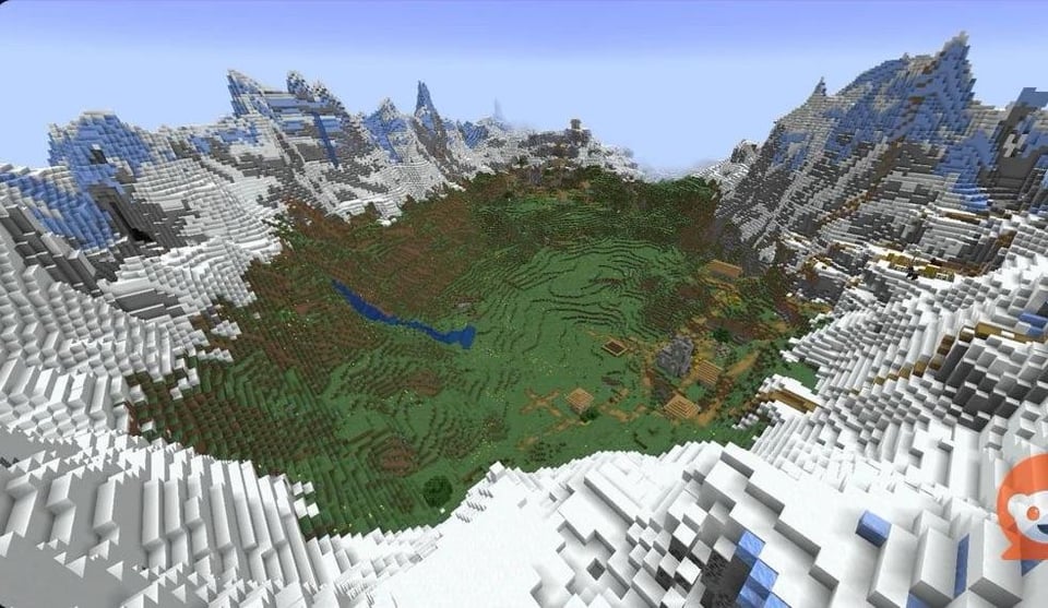 氷も雪もない磯谷