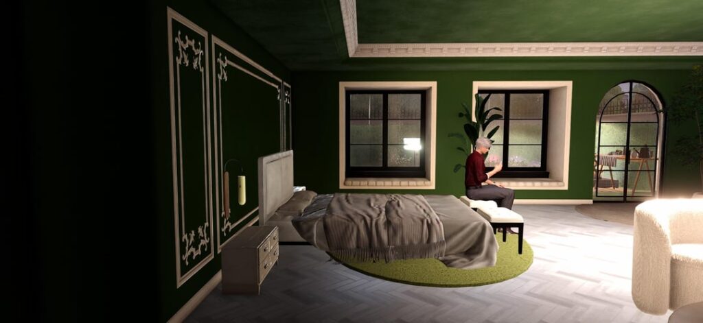 ジム？いいえ、マスターベッドルームですか？はい