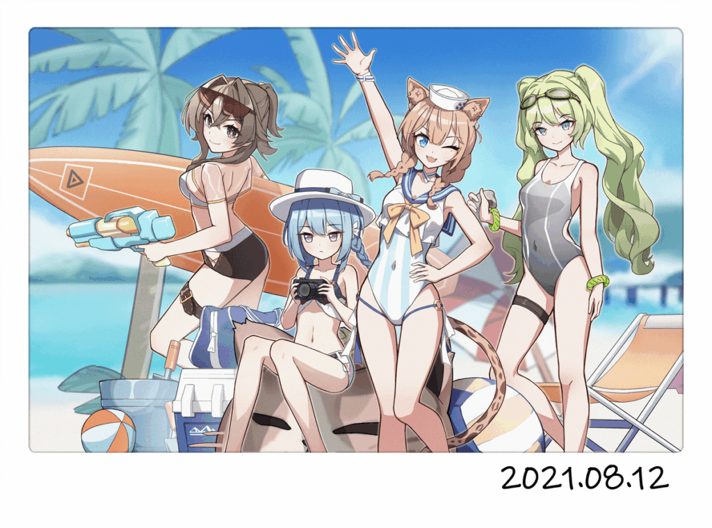 このゲームの最高の妻が新しいバトルスーツを手に入れるまでの画像、603日目：フレイムチェイサーの休暇