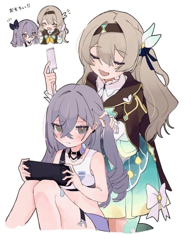 ホタルとスライバーオオカミ (tukuti_)