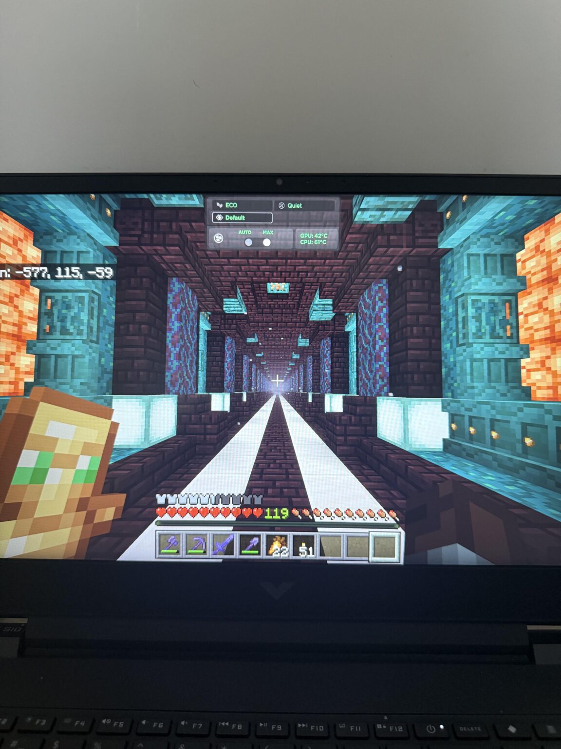 Pinterest からインスピレーションを得たネザー パスウェイ ビルド