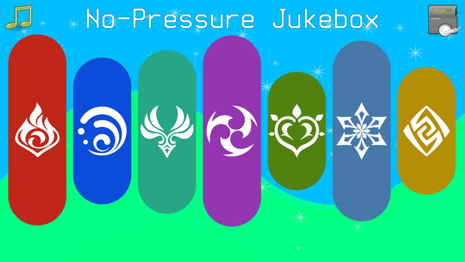 Miliastra Wonderland、No-Pressure Jukebox でサウンドトラック/音楽プレーヤーを構築する試み |ステージGUID: 16186627969 (アメリカサーバー)