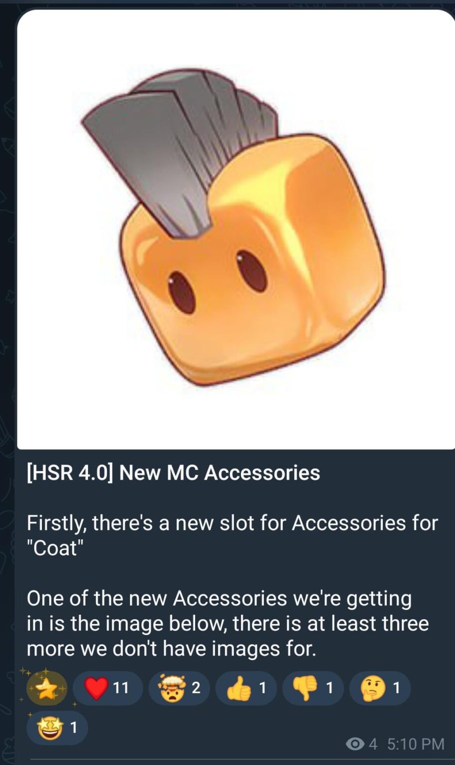 [HSR 4.0] 新しい MC アクセサリー (Sakura Haven 経由)