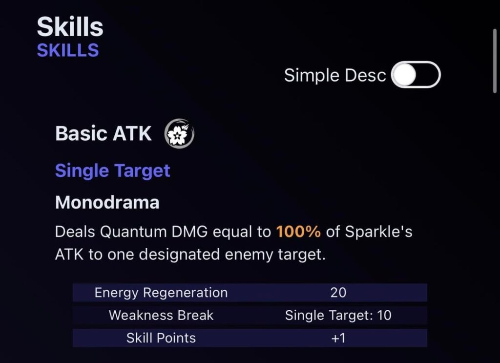 スパークル ノヴァフレア キット (Hakush.in 経由)