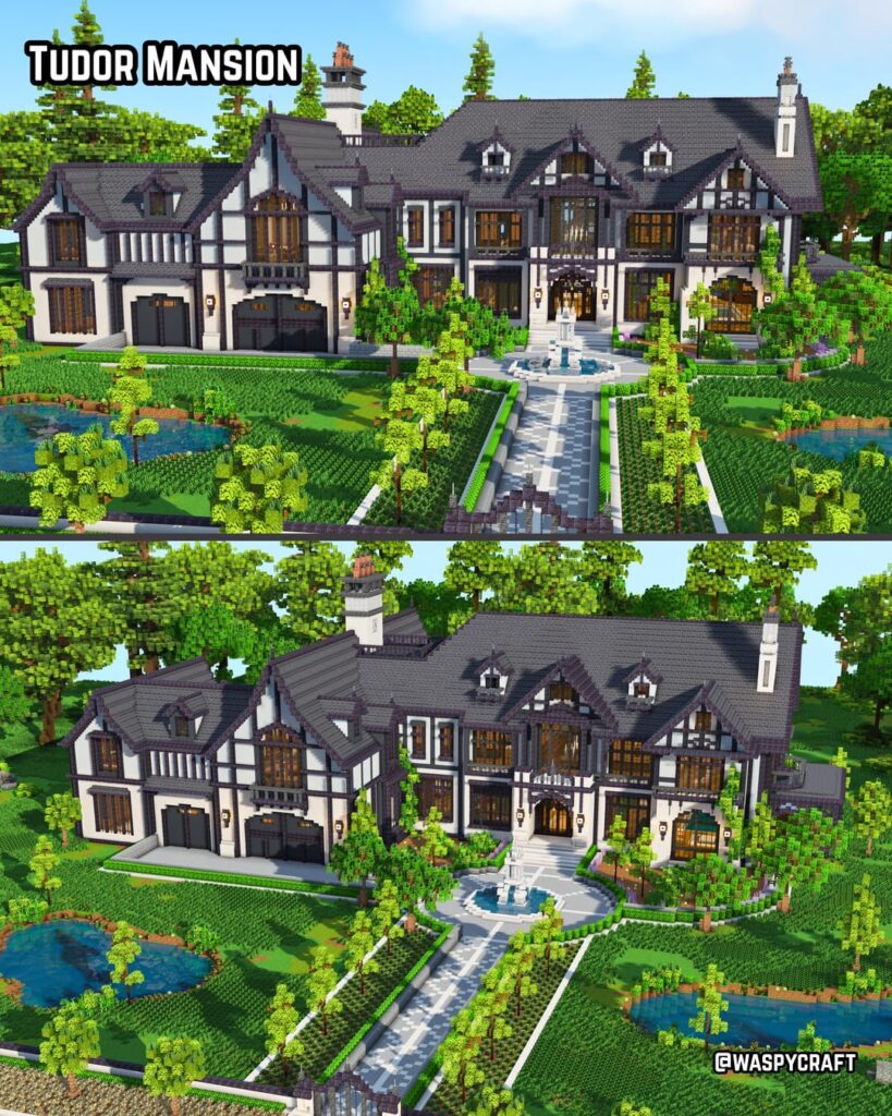チューダー様式の邸宅