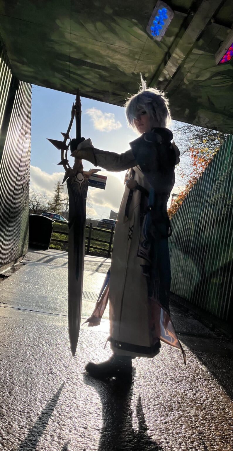 私のファイノンコスプレ🩵