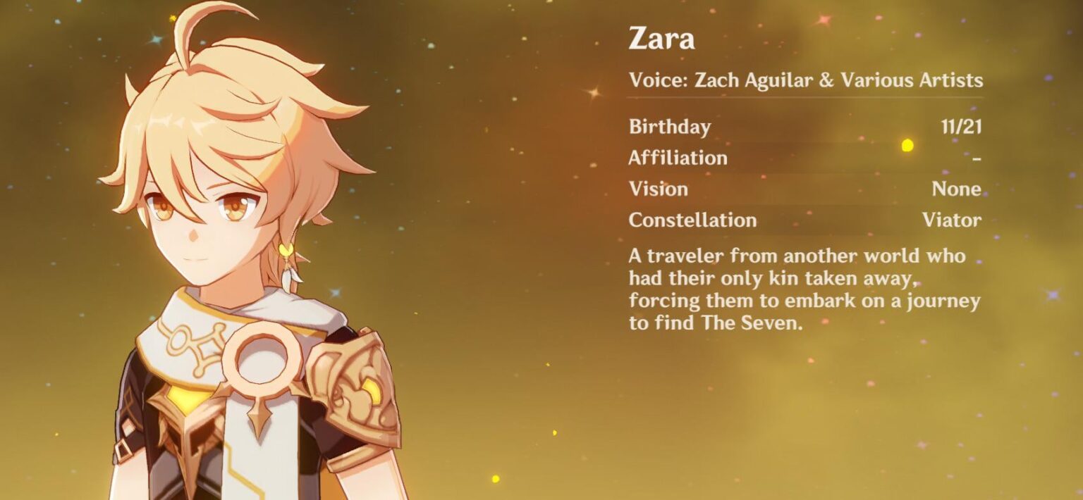 旅行者と同じ誕生日だと本気で思ってた