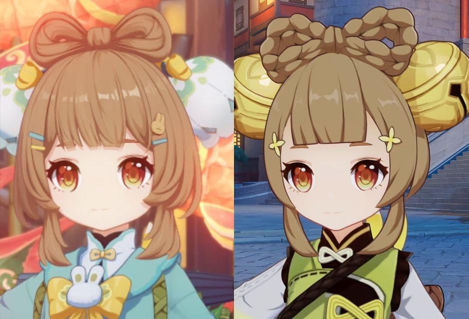 ヤオヤオの髪のディテールが大幅に改善されました