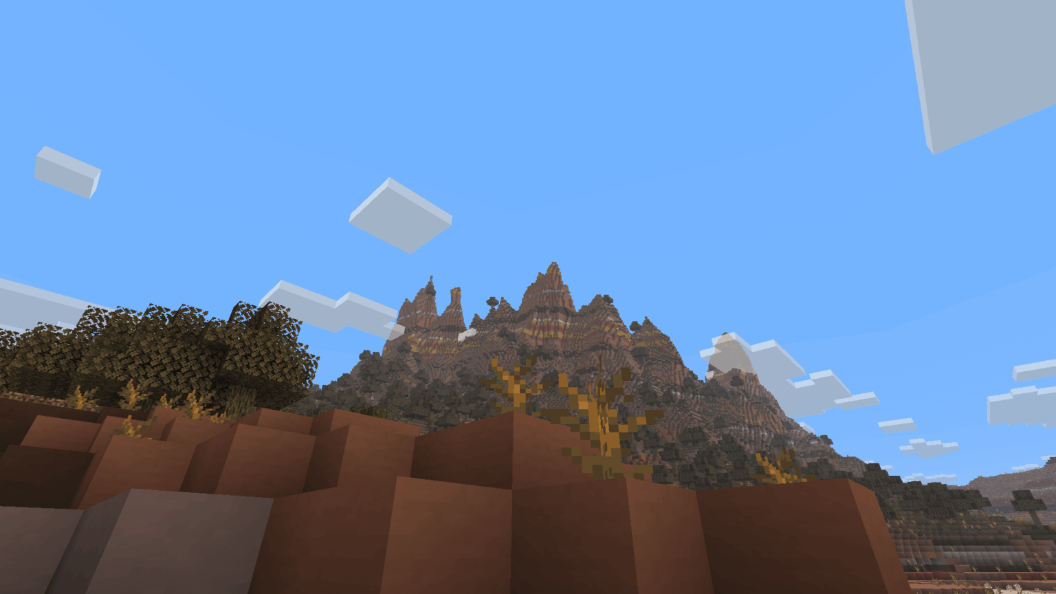 1.21.8 スポーン時の樹木に覆われた悪地帯