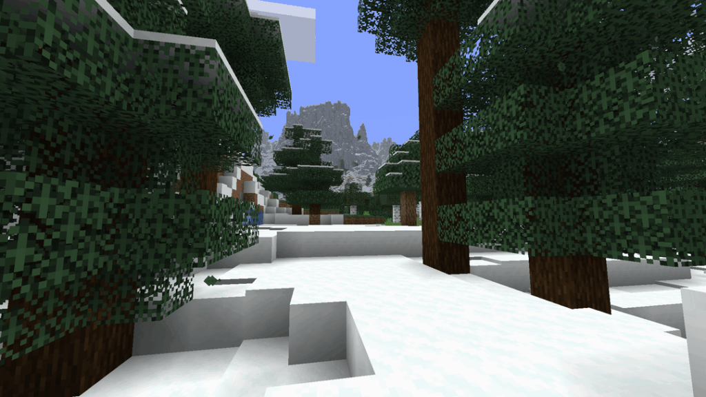 スカイリムのような景色