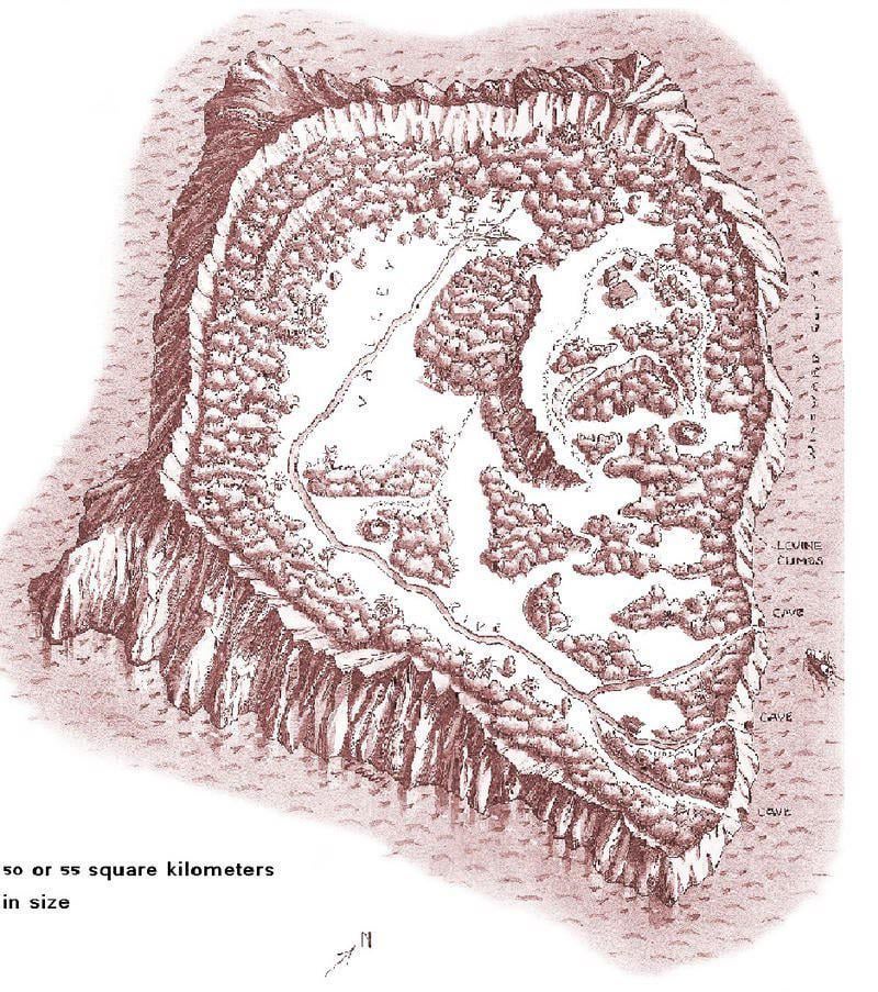 同様の地理を持つ中規模から大規模の島のシードはありますか?