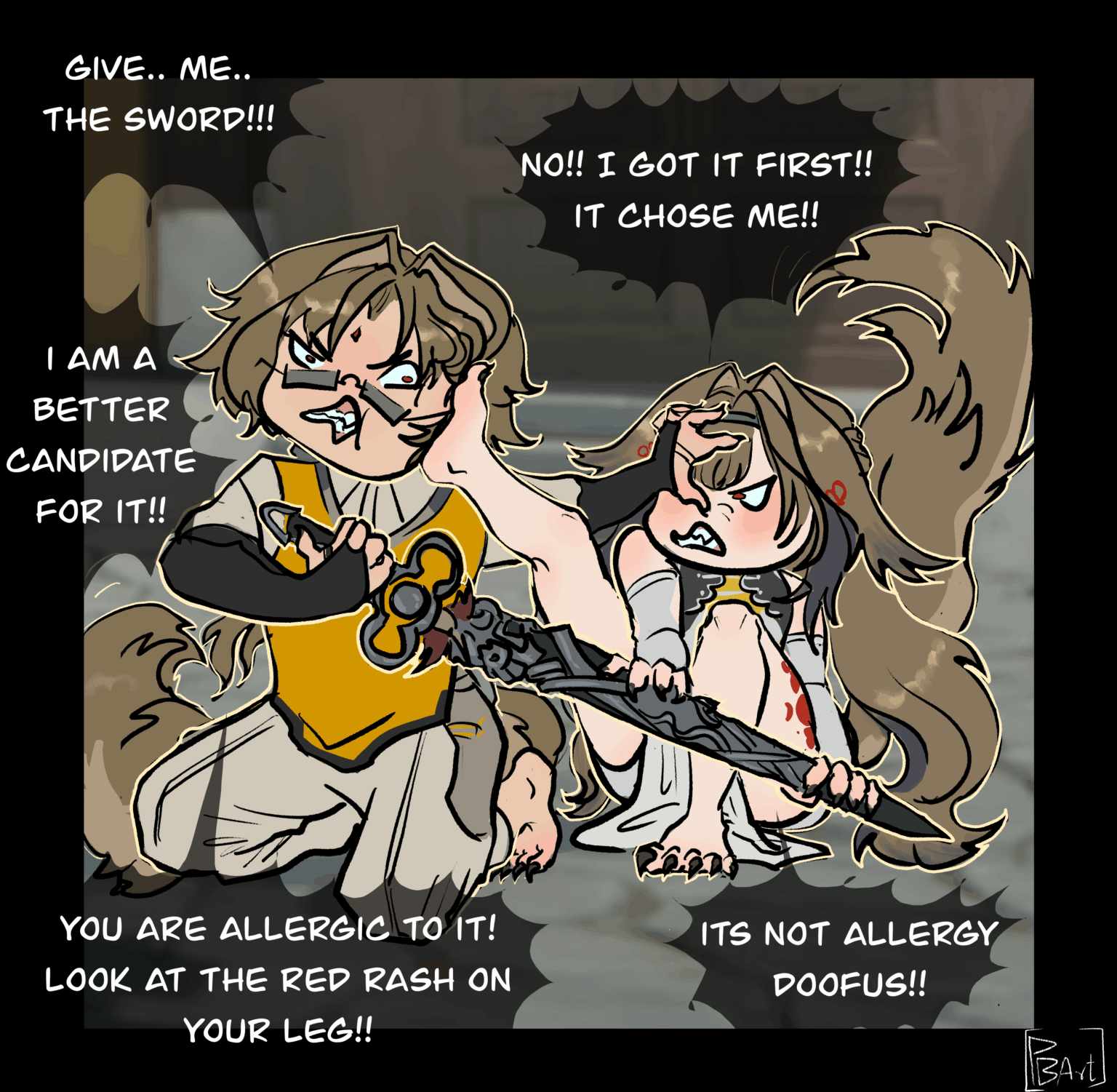 ライバル関係はずっと昔に遡ります（私の漫画）