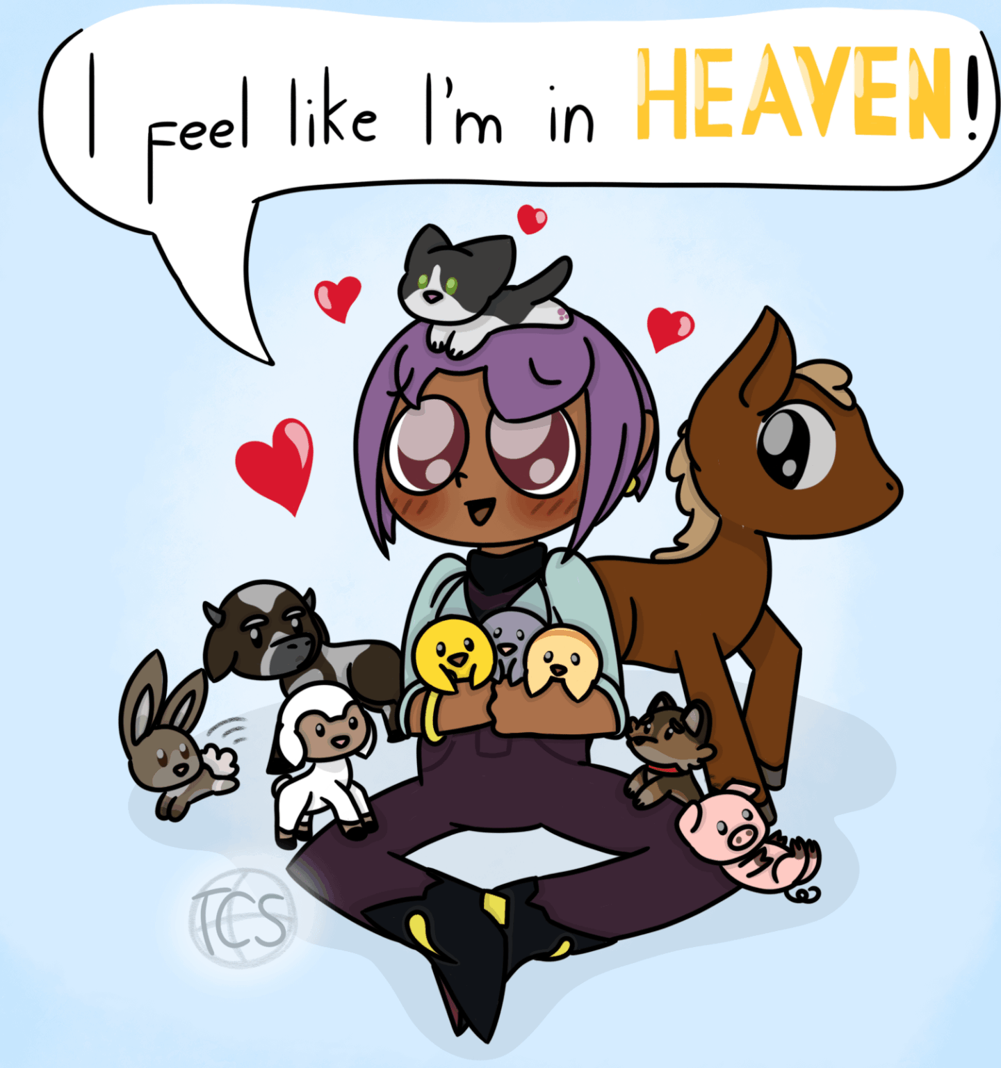 エフェと動物の赤ちゃん