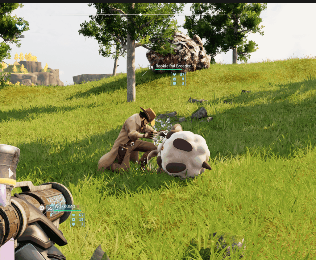 新人パルブリーダーを見つけました