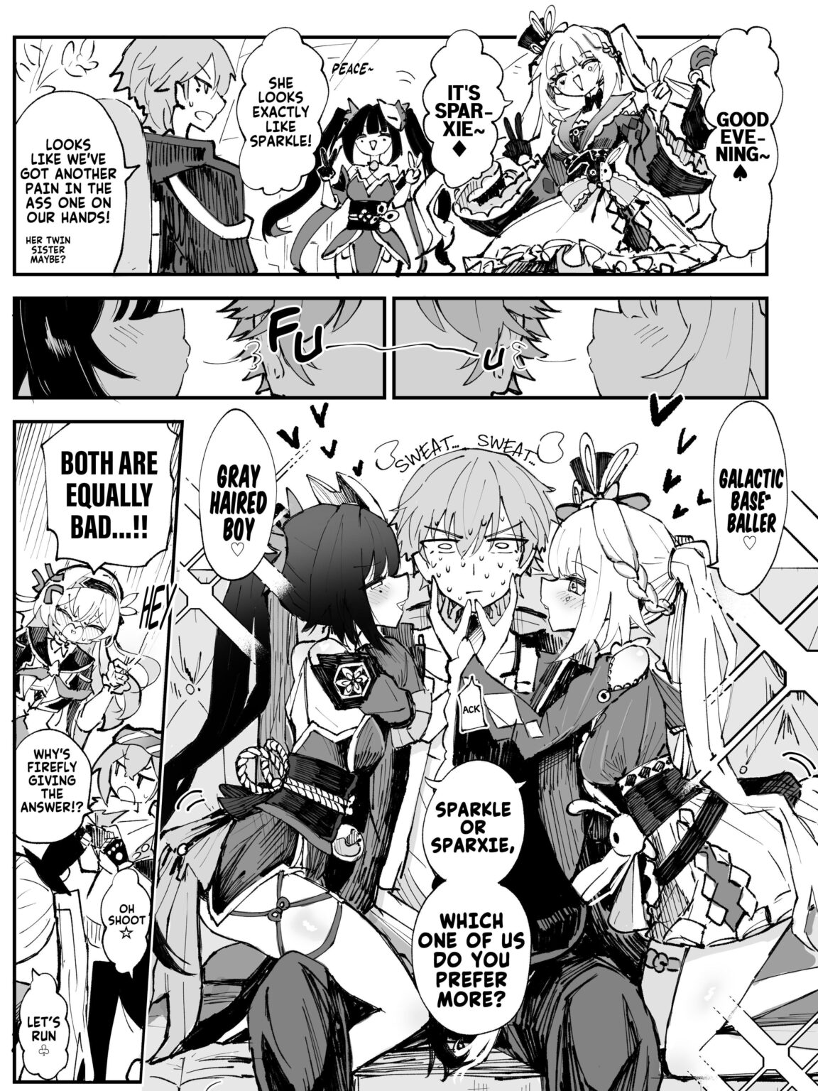 スパークルとスパークシー (@6sakuu)