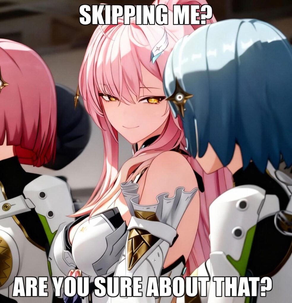 エイメアス、映画のような短い予告編の後