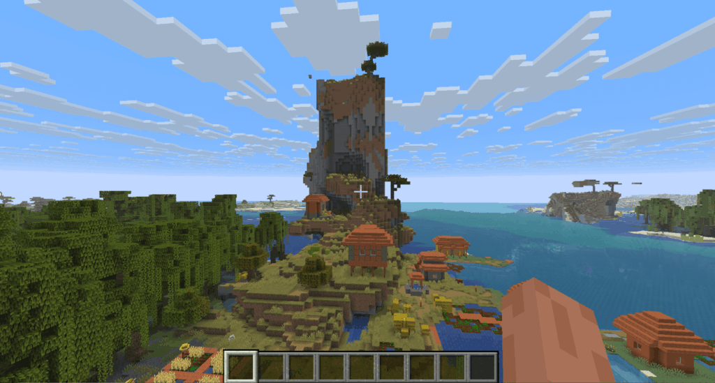 海辺のサバンナ村 5290962278326884166 村座標 X:-144 Z:-240