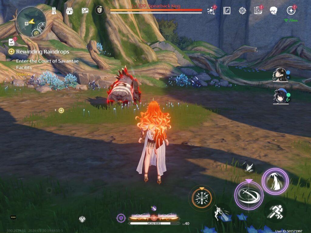 レベル120のクマを倒しました:D